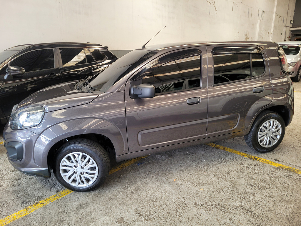 Fiat Uno Cinza