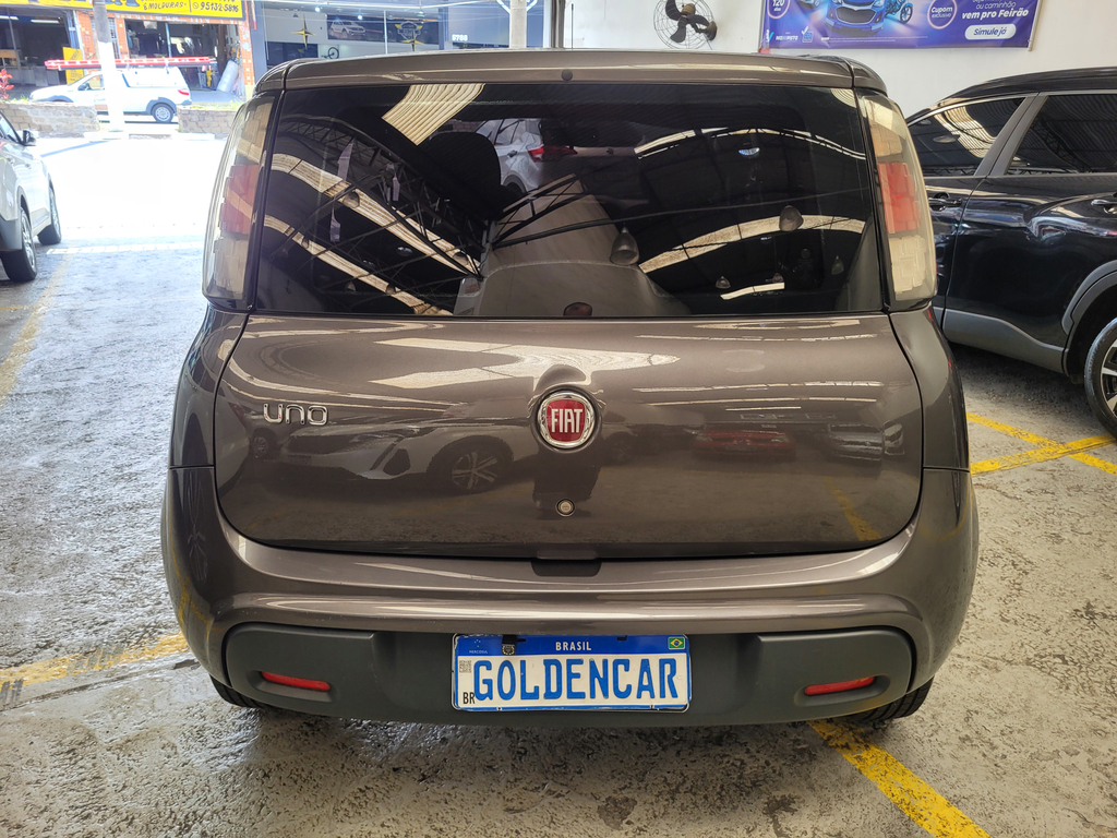 Fiat Uno Cinza