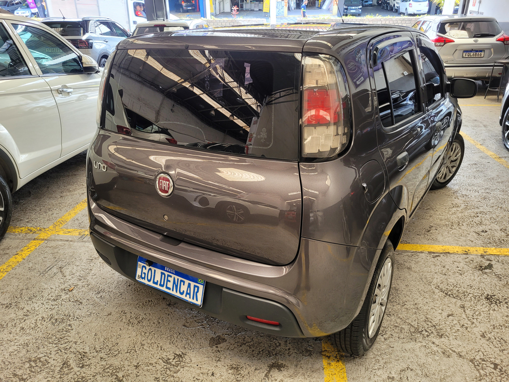 Fiat Uno Cinza