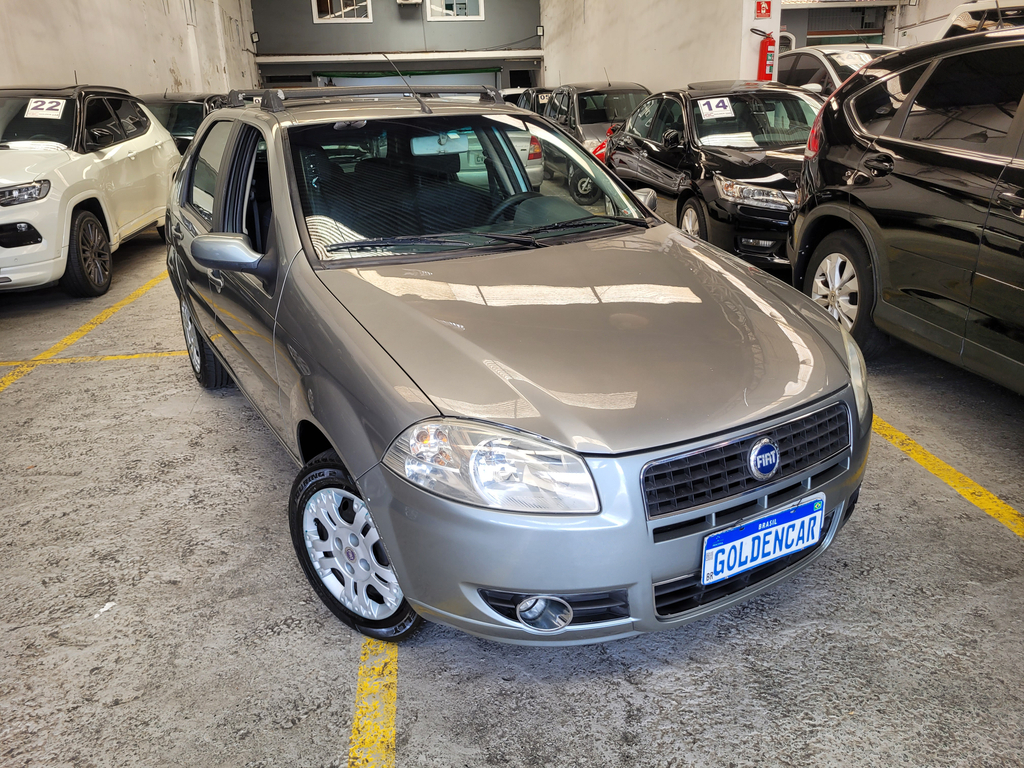 Fiat Palio Cinza
