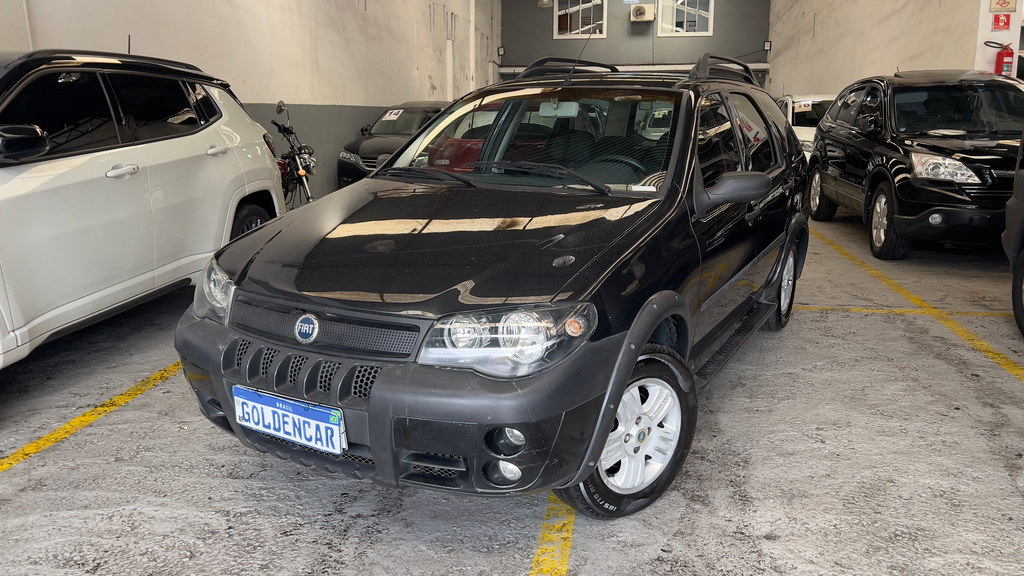 Fiat Palio Weekend Preto
