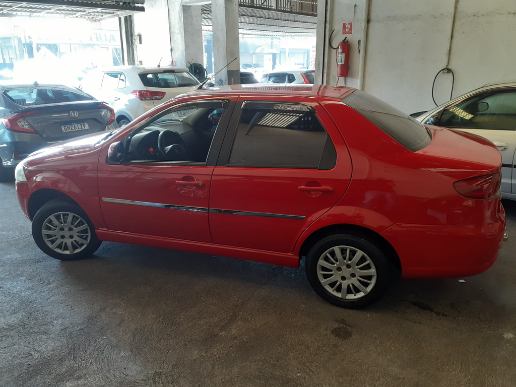 Fiat Siena Vermelho