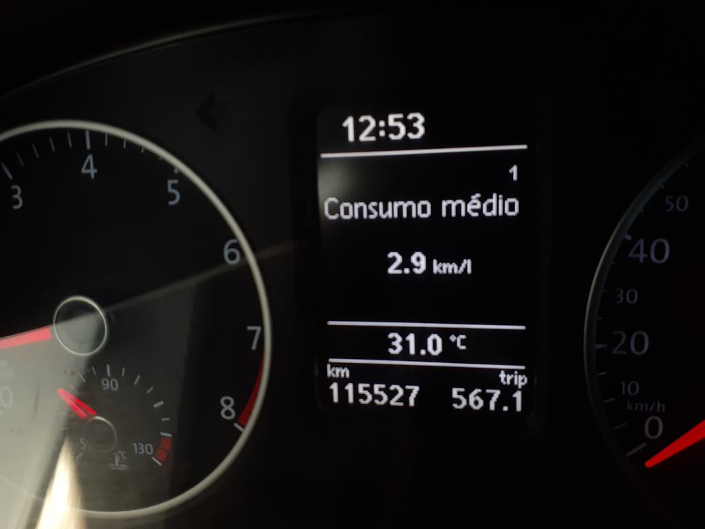 Volkswagen Fox Cinza