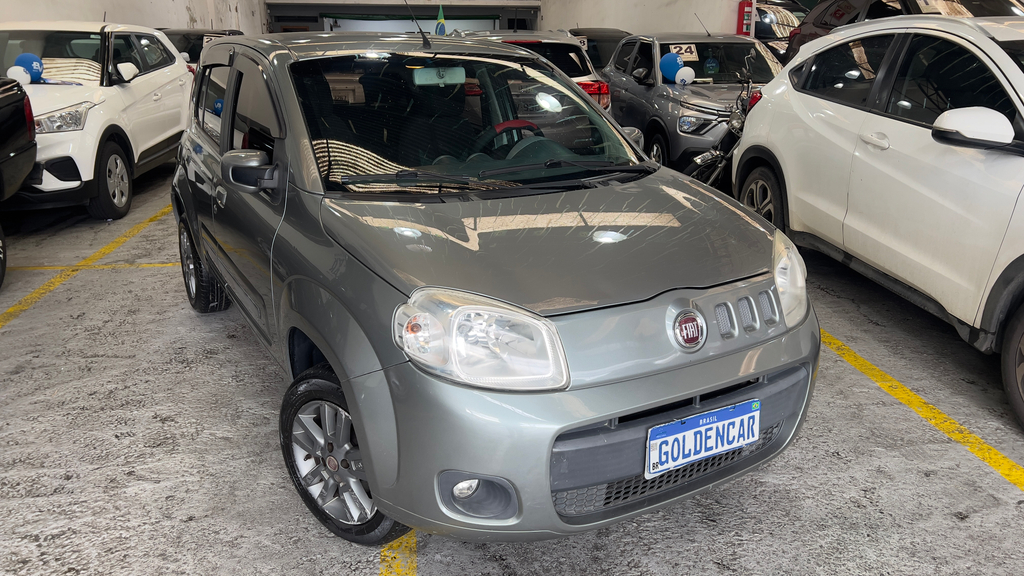 Fiat Uno Cinza