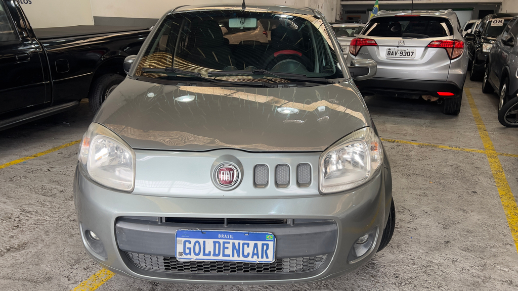 Fiat Uno Cinza