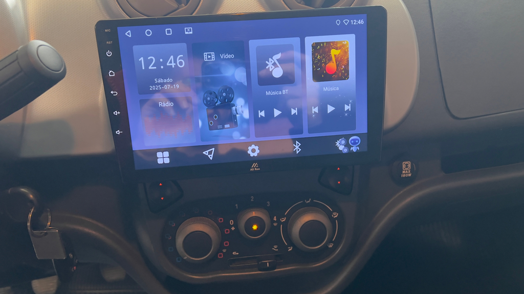 Fiat Uno Cinza