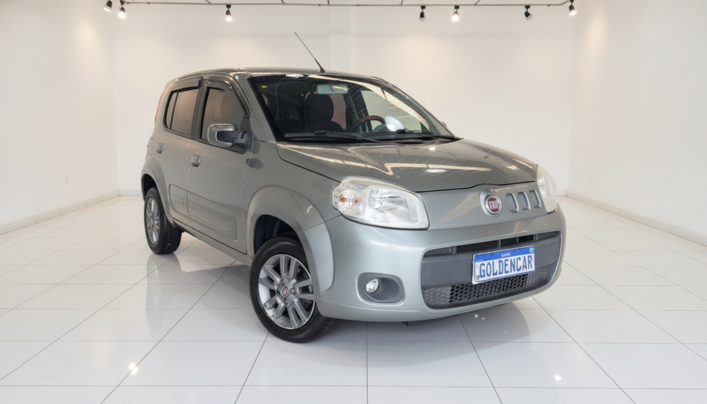 Fiat Uno Cinza