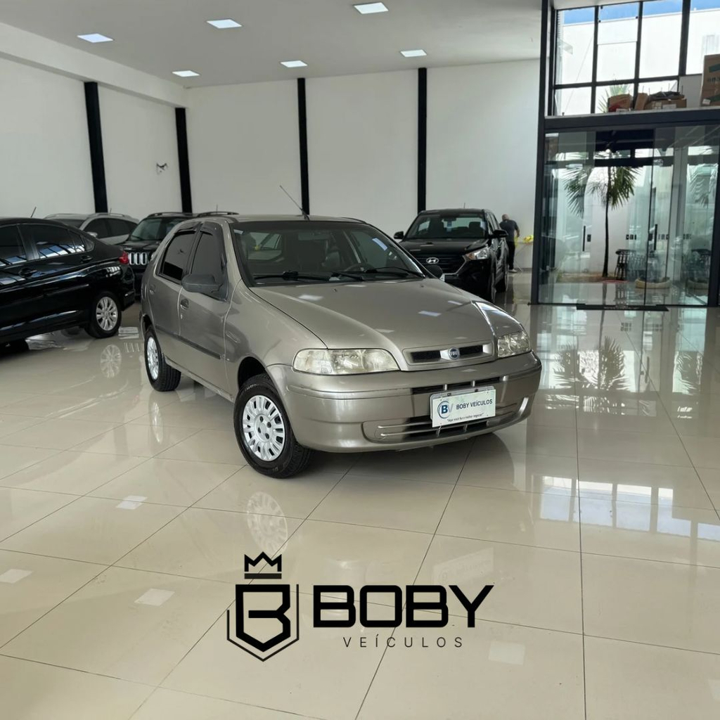 Fiat Palio Cinza