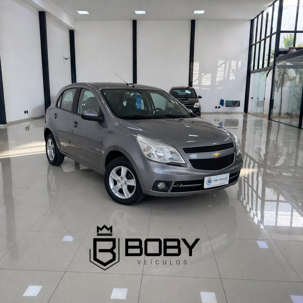 Chevrolet Agile Cinza