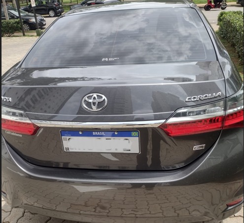 Toyota Corolla Cinza