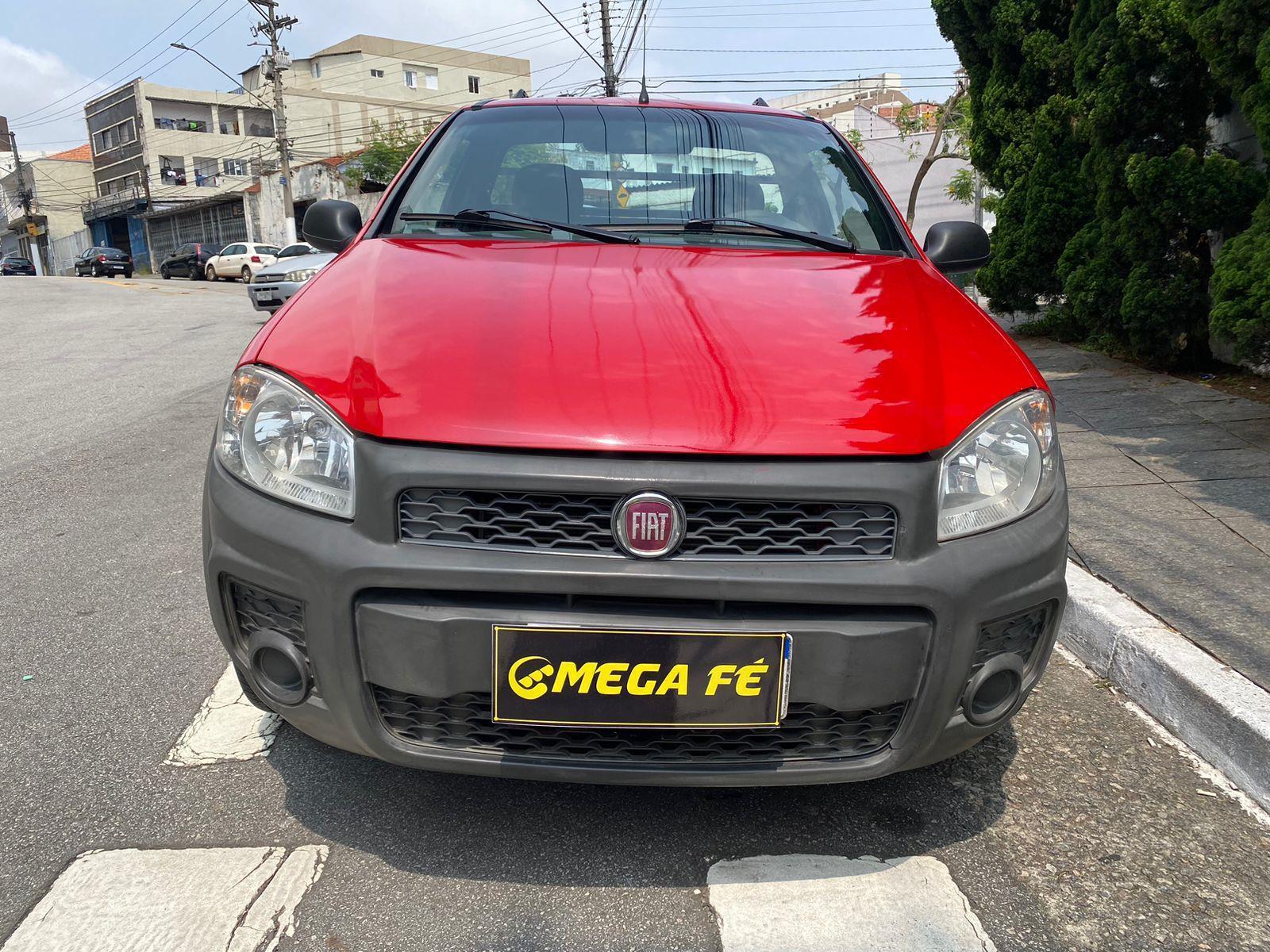 Fiat Strada Vermelho