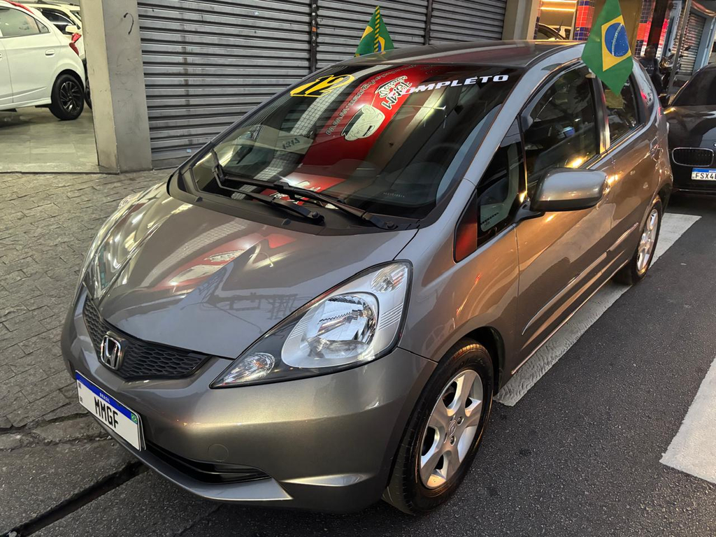 Honda Fit Cinza