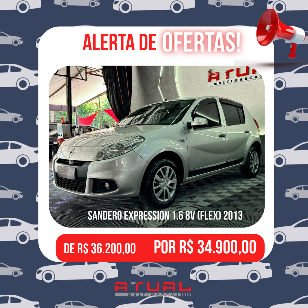 Renault Sandero Expression 1.6 8V (flex)
