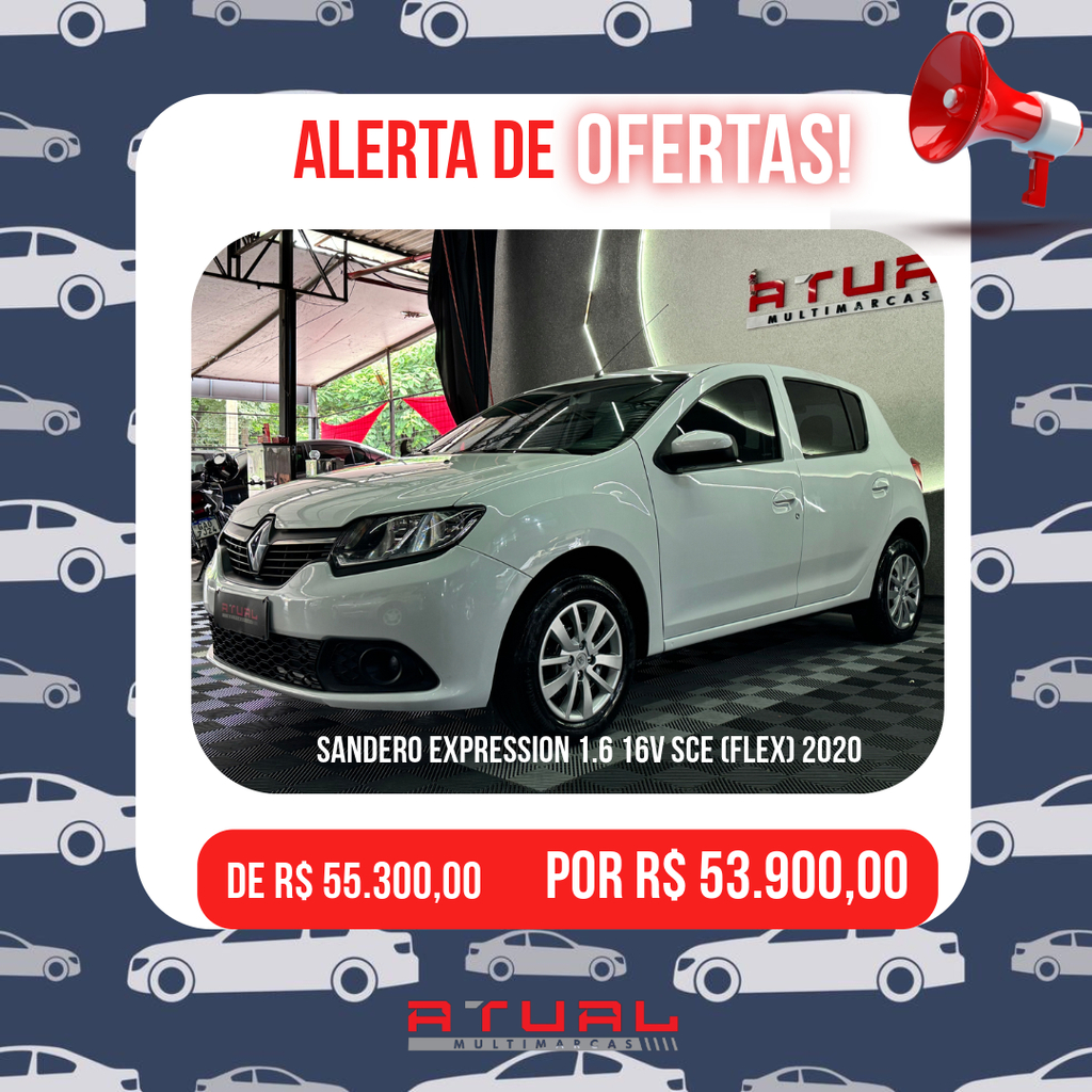 Renault Sandero Expression 1.6 16v Sce (Flex)