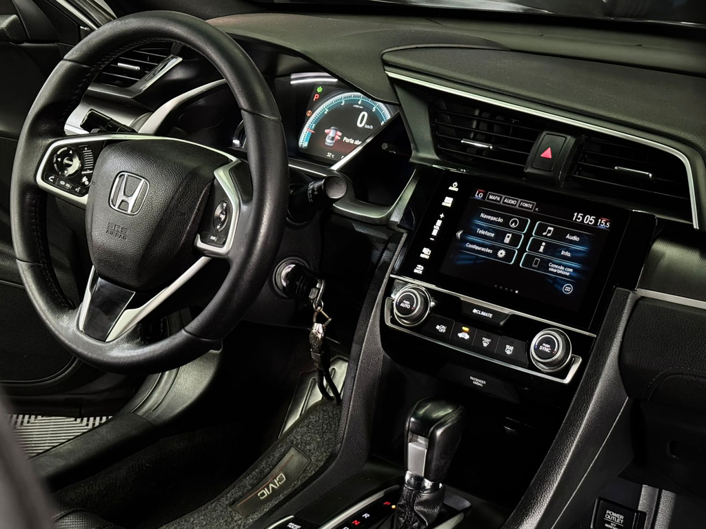 Honda Civic Sedan Cinza