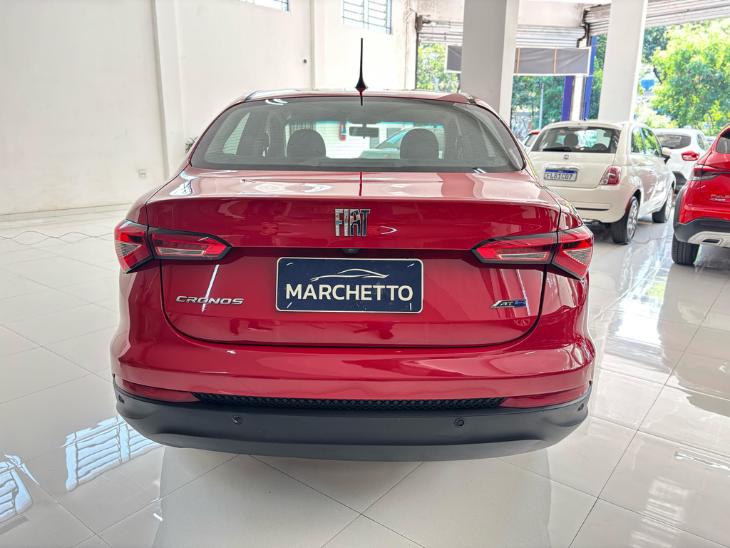 Fiat Cronos Vermelho