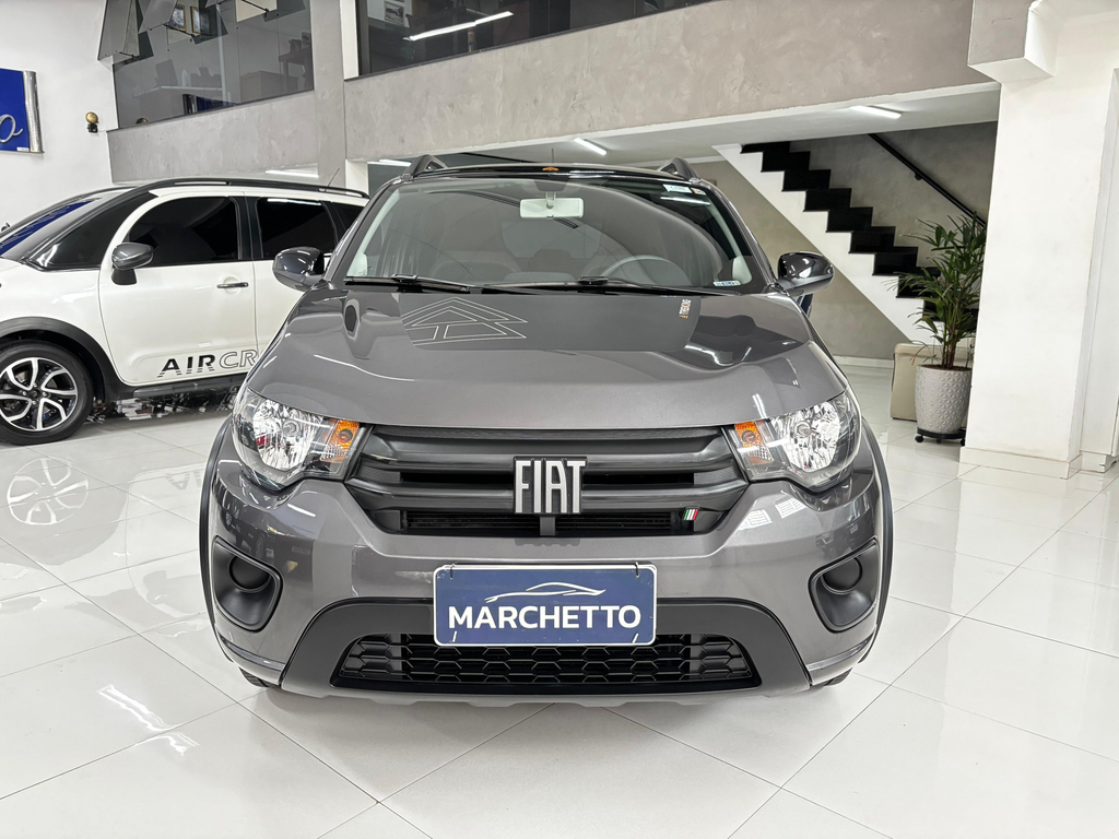 Fiat Mobi Cinza