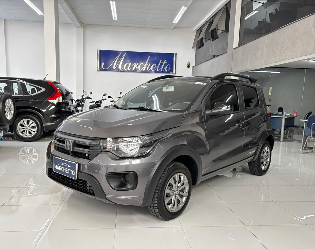 Fiat Mobi Cinza