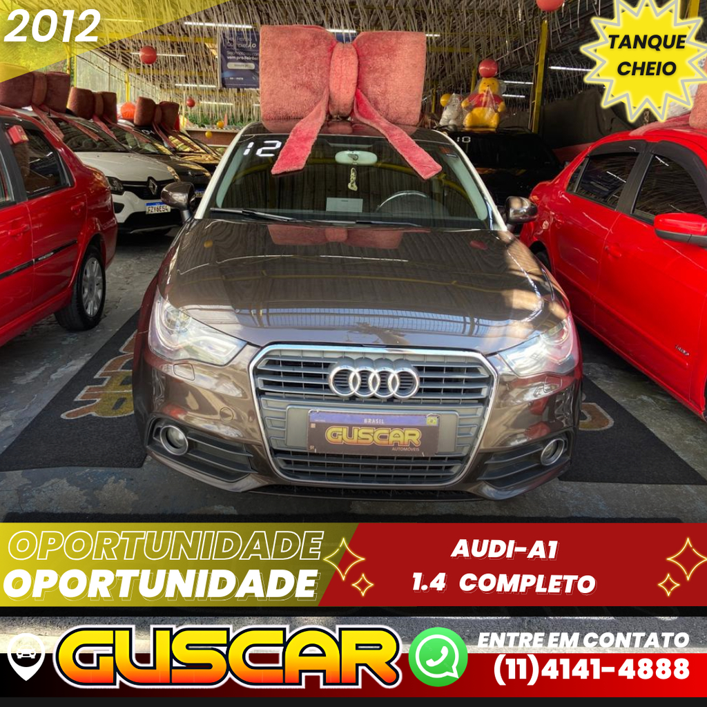 Audi A1 Marrom