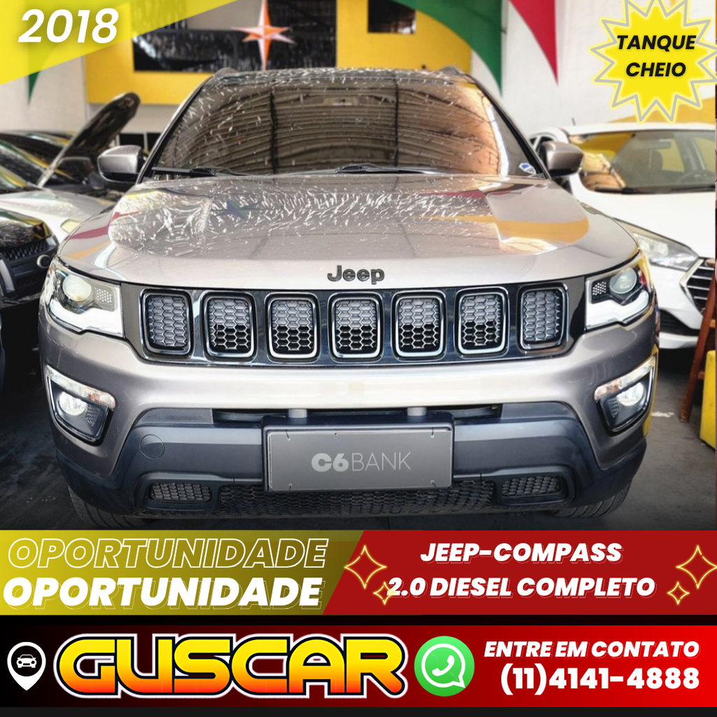 Jeep Compass Cinza