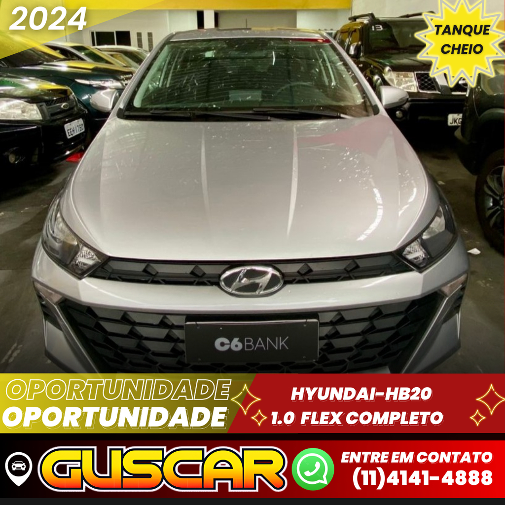 Hyundai HB20 Prata