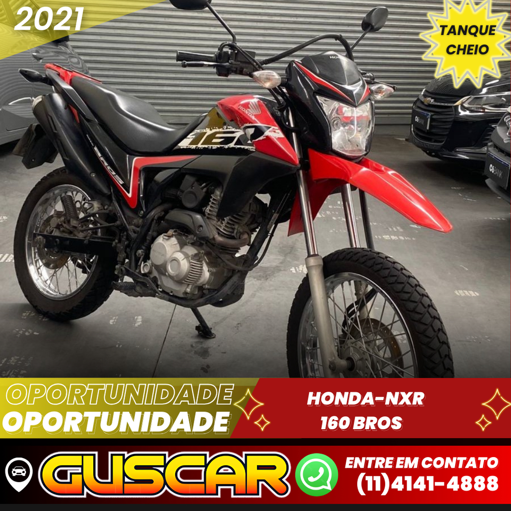 Honda NXR Vermelho