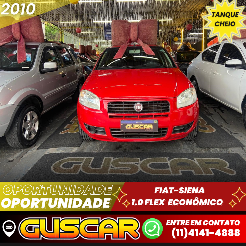 Fiat Siena Vermelho