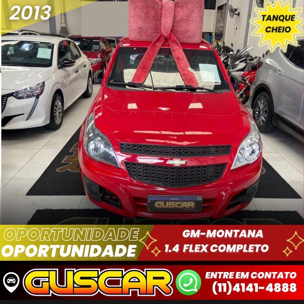 Chevrolet Montana Vermelho