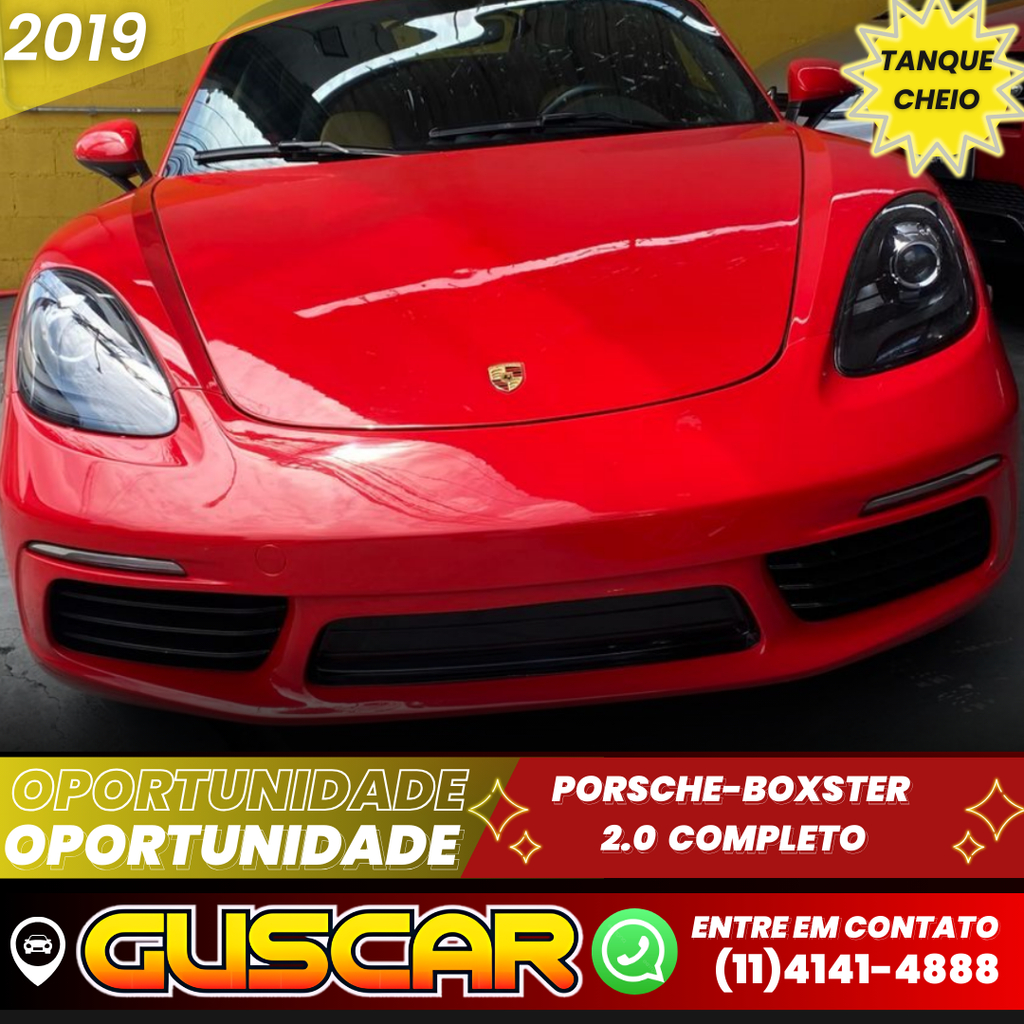 Porsche Boxster Vermelho