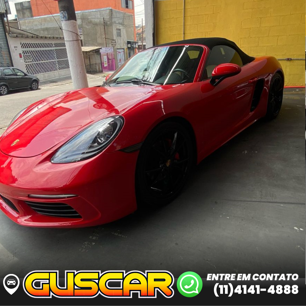 Porsche Boxster Vermelho