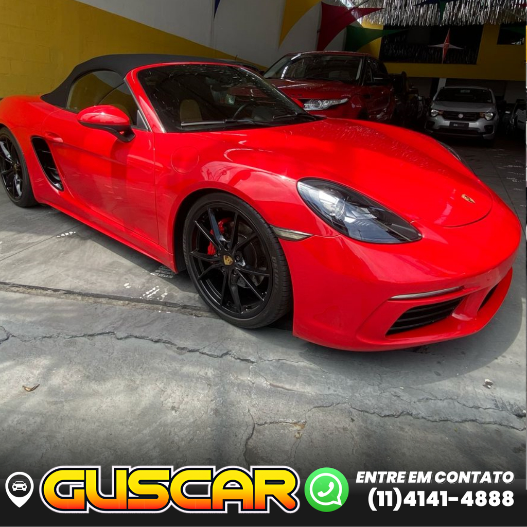 Porsche Boxster Vermelho