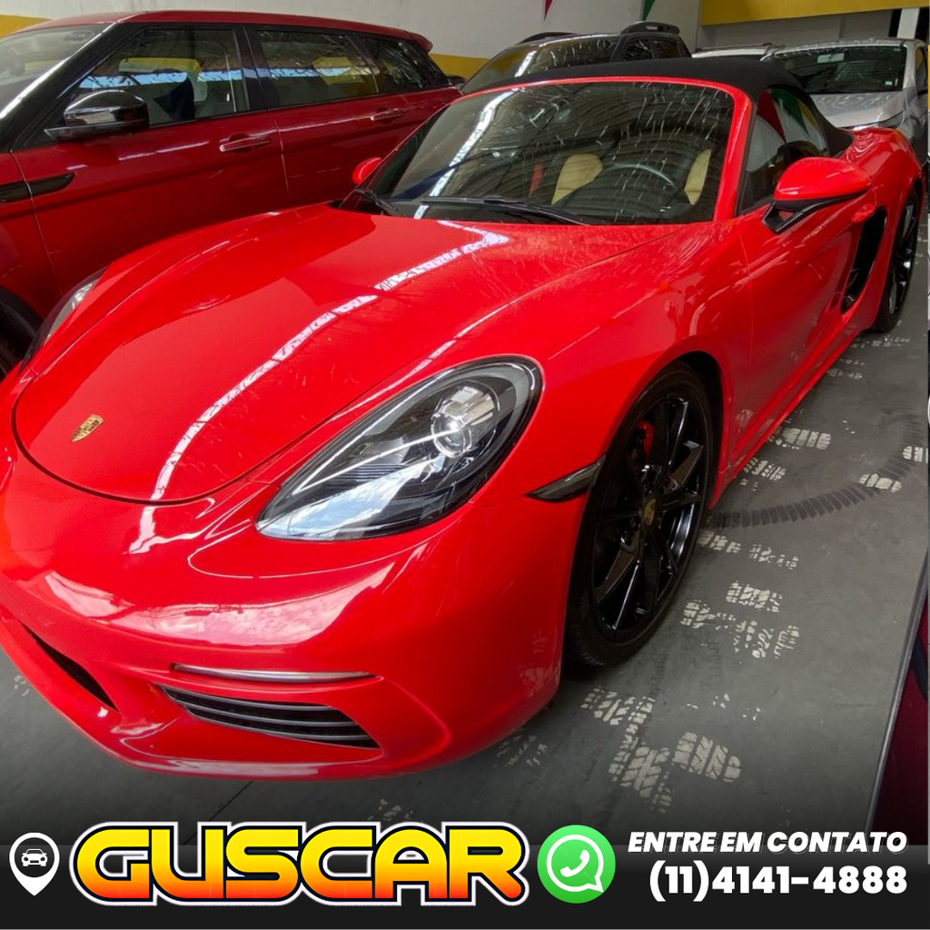 Porsche Boxster Vermelho