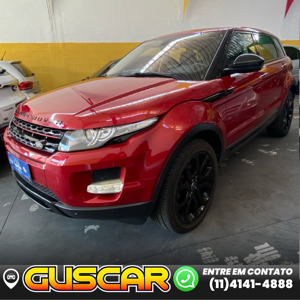 Land Rover Evoque Vermelho