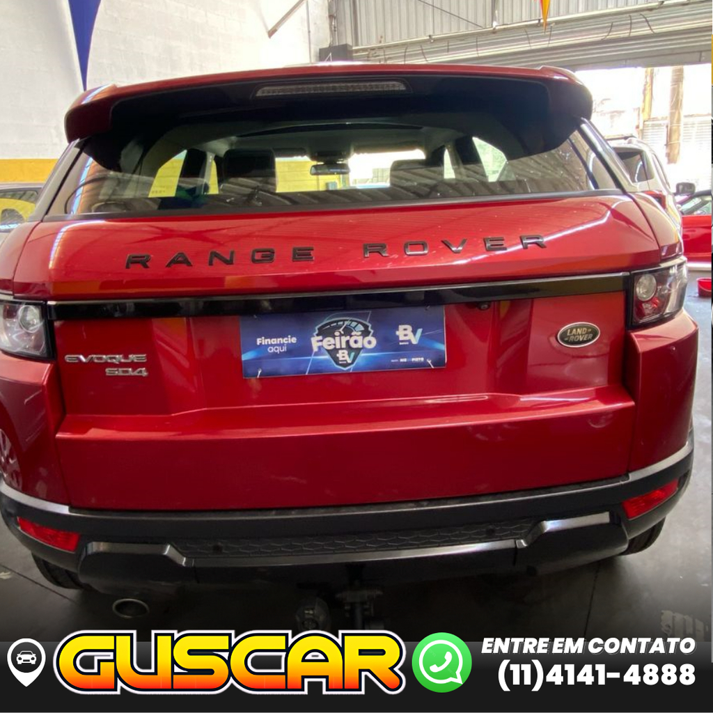 Land Rover Evoque Vermelho