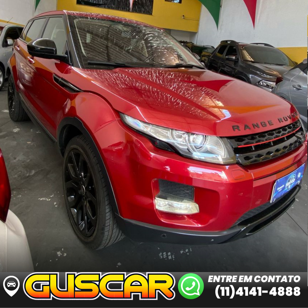 Land Rover Evoque Vermelho