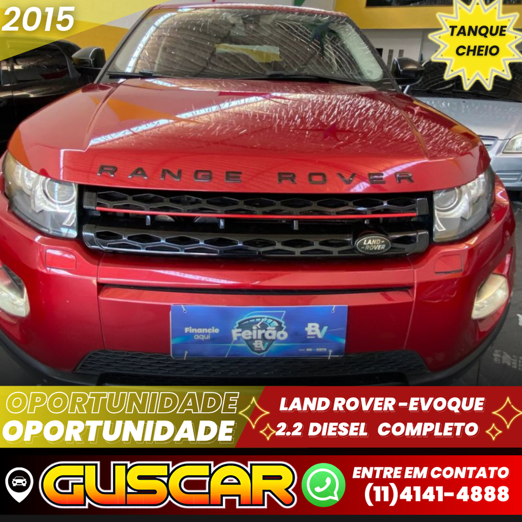 Land Rover Evoque Vermelho