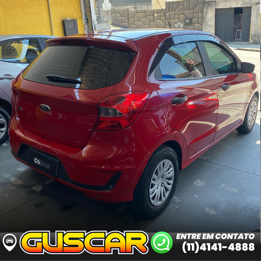 Ford Ka Vermelho