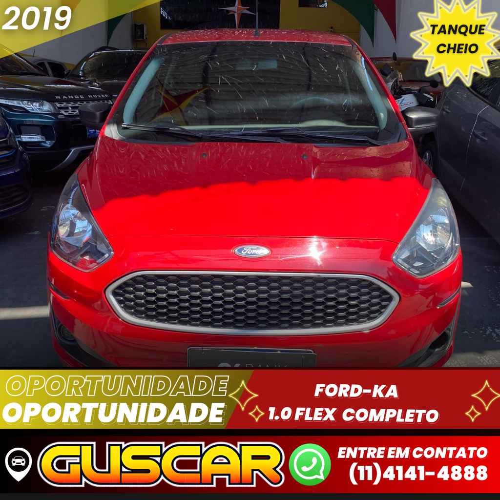 Ford Ka Vermelho