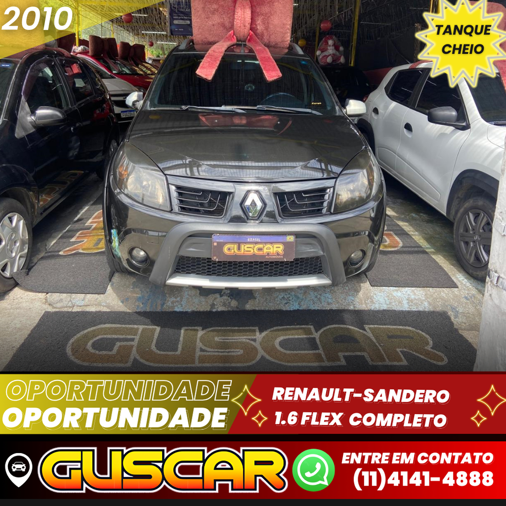Renault Sandero Preto