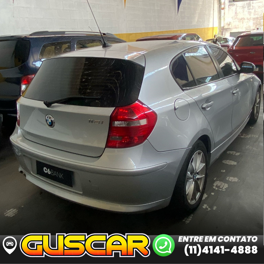 BMW Série 1 Prata