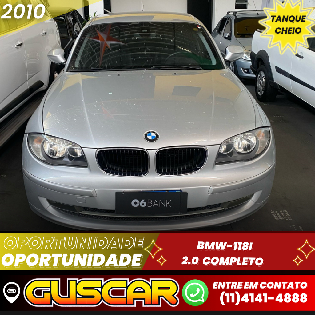 BMW Série 1 Prata