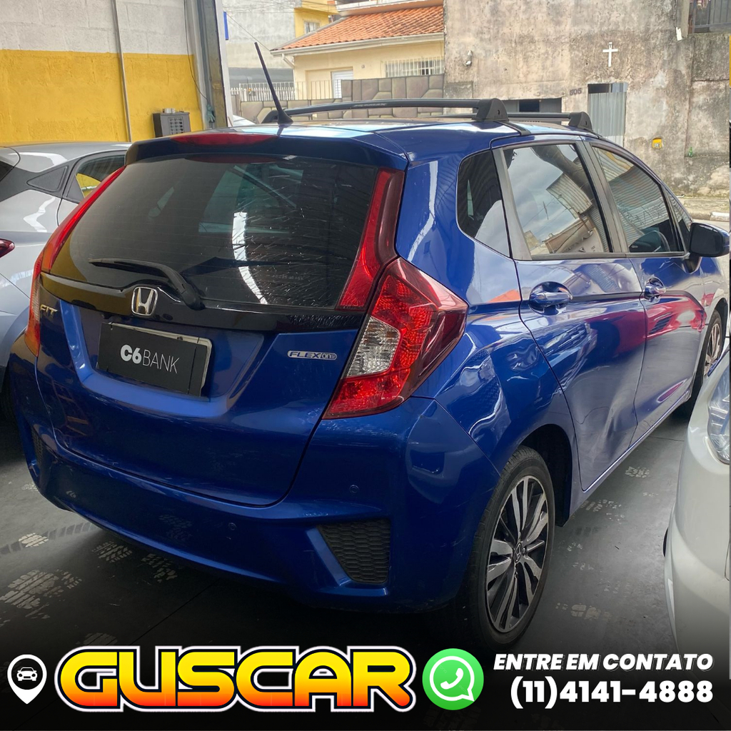 Honda Fit Azul