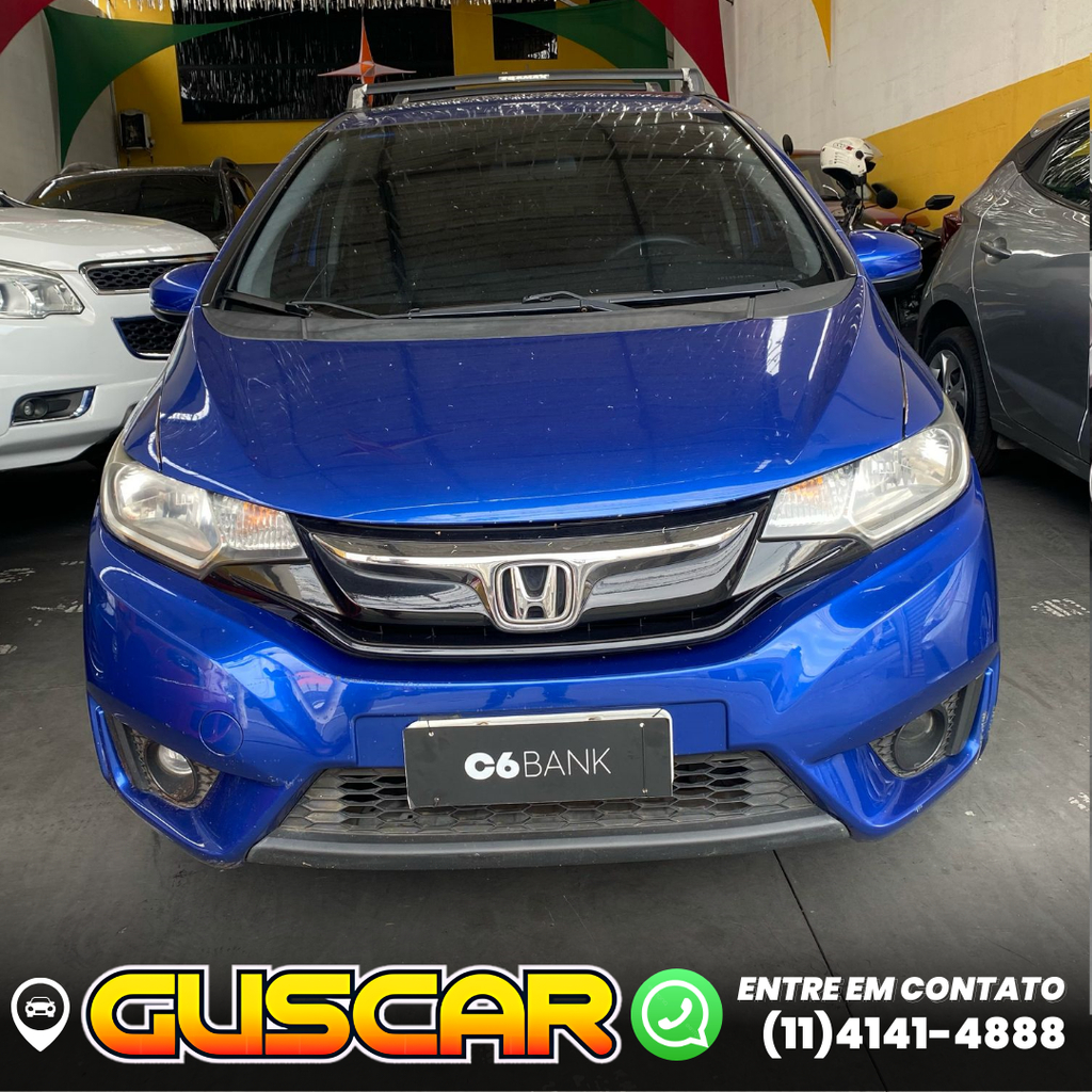 Honda Fit Azul