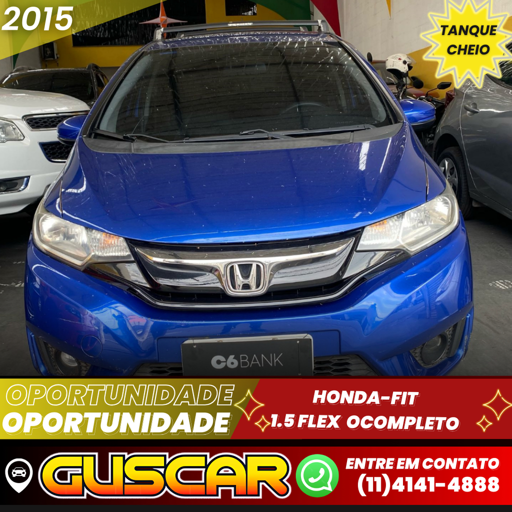 Honda Fit Azul