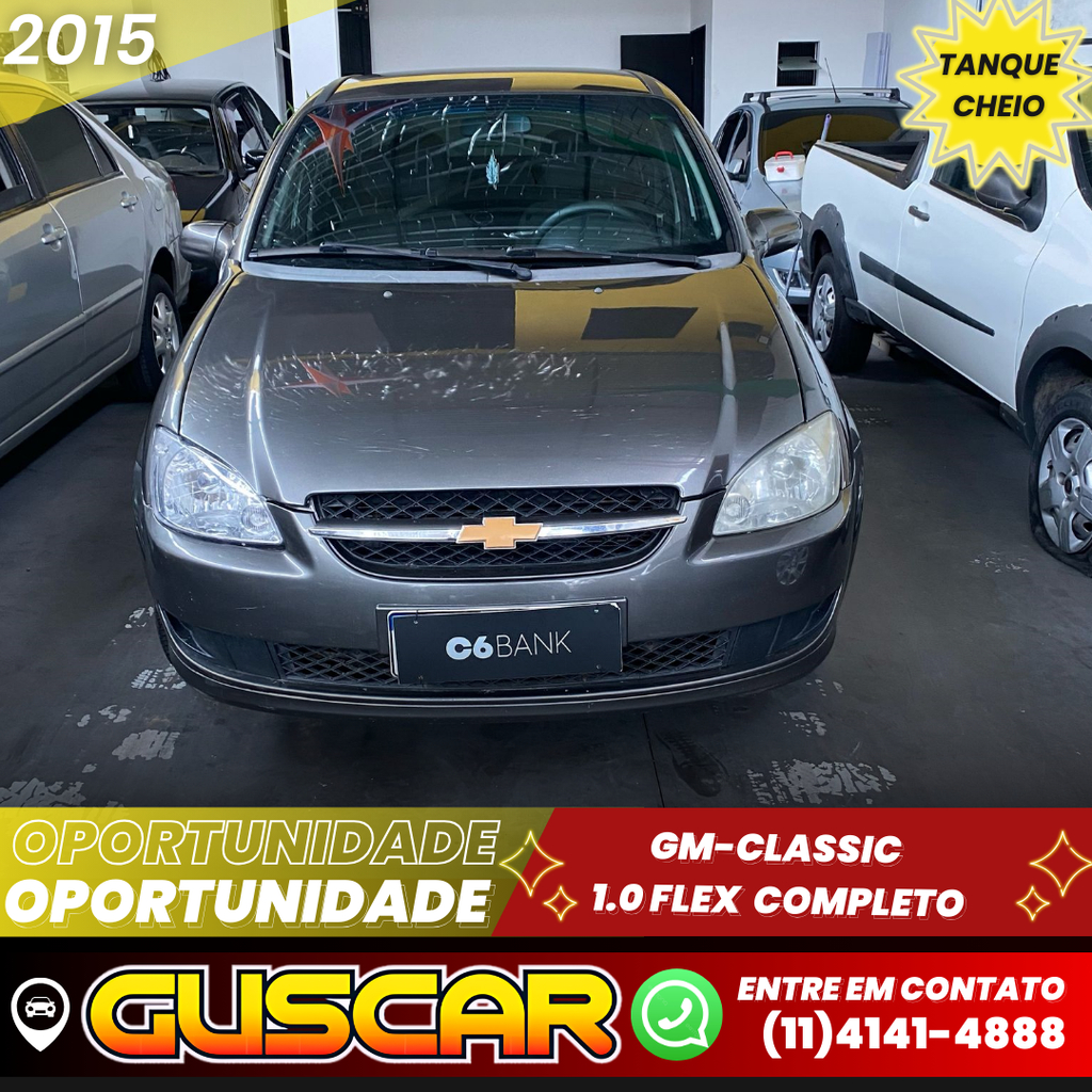Chevrolet Classic Cinza
