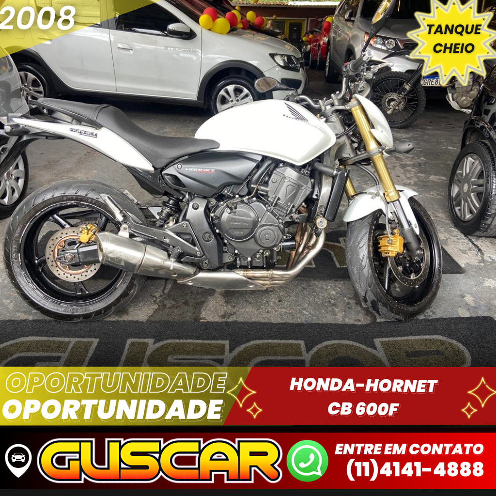 Honda CB600F HORNET Branco