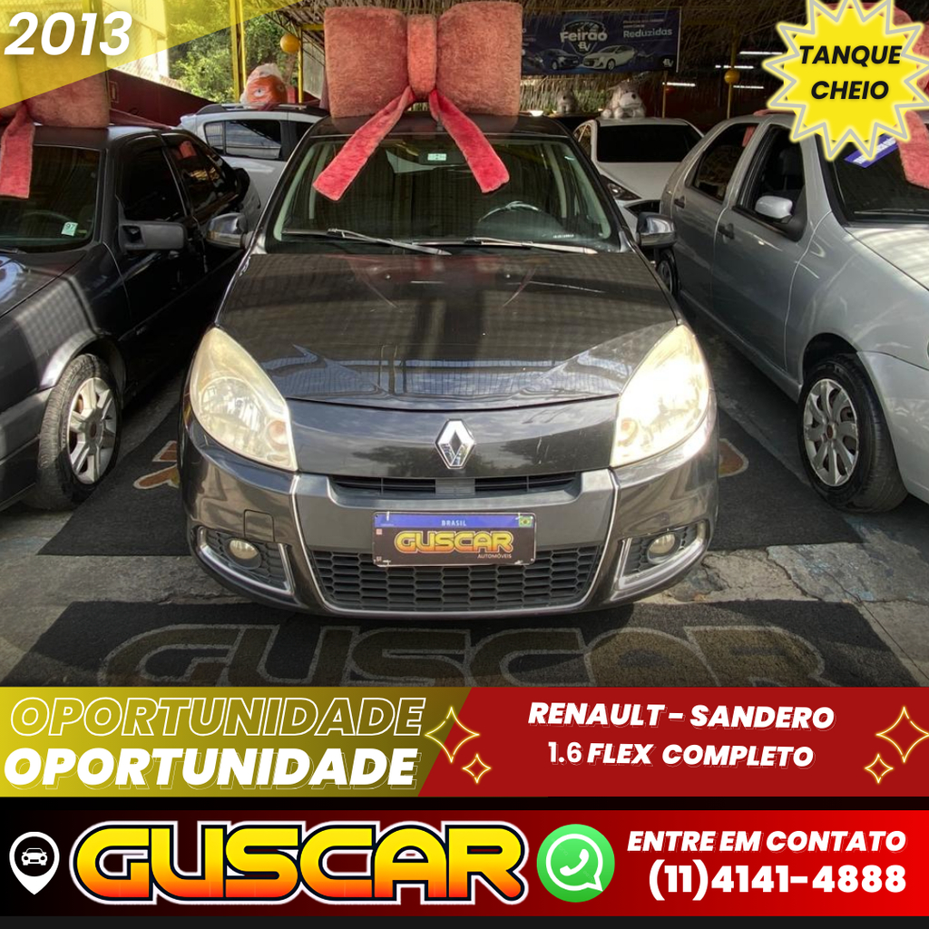 Renault Sandero Preto