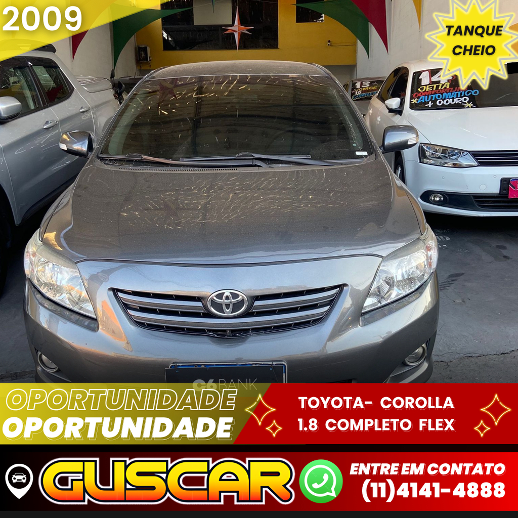 Toyota Corolla Cinza