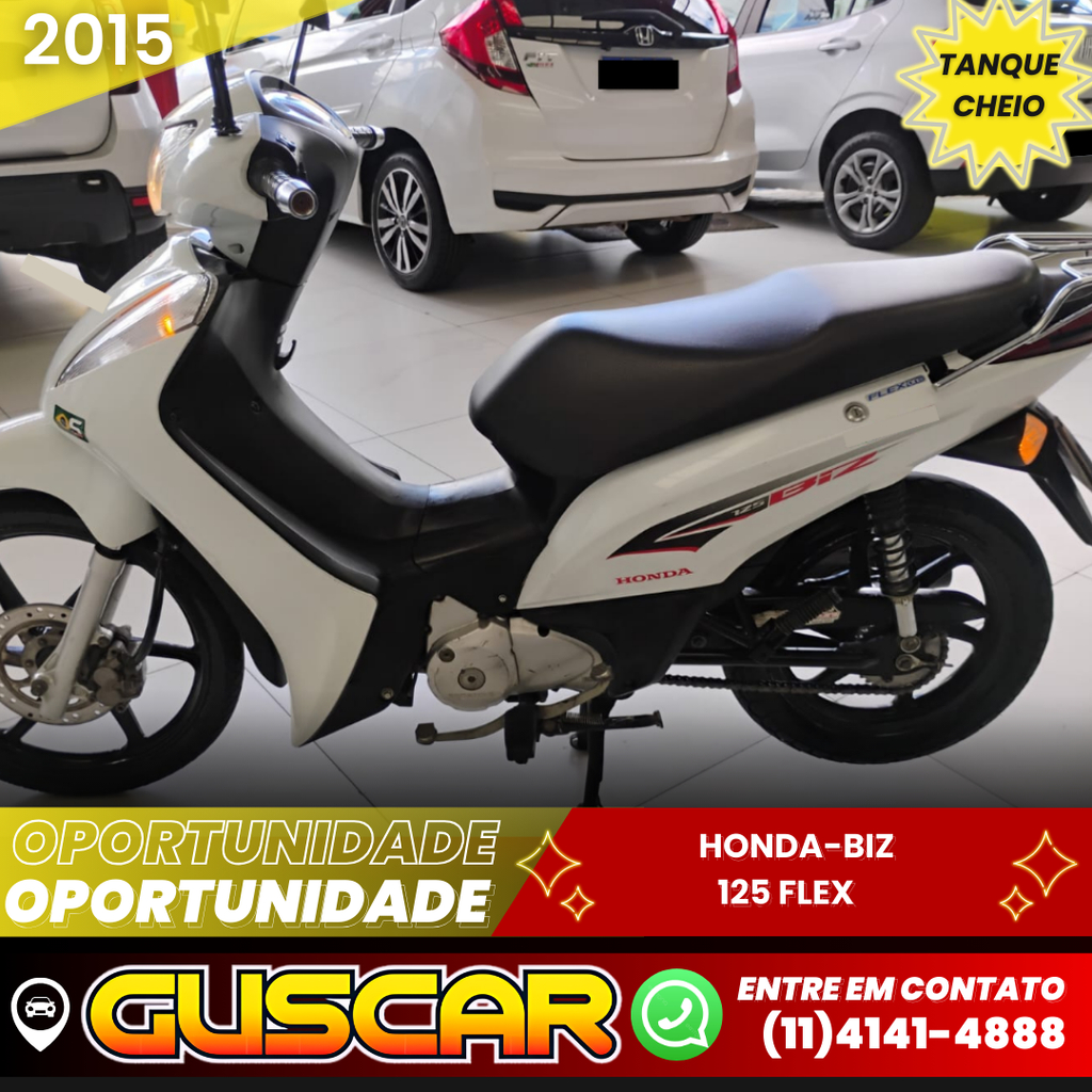 Honda BIZ 125  Branco