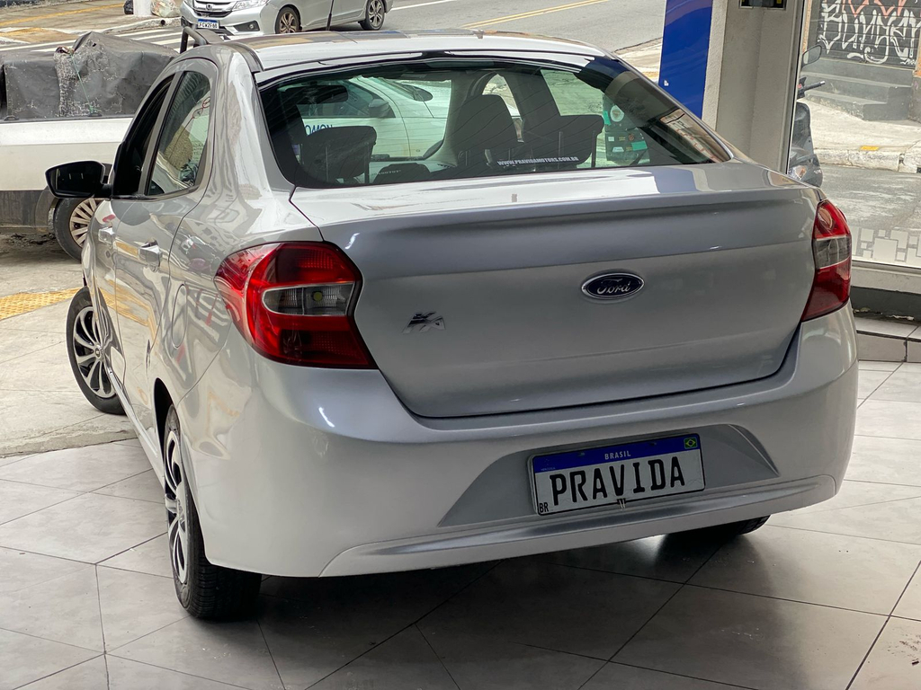 Ford Ka Sedan Prata